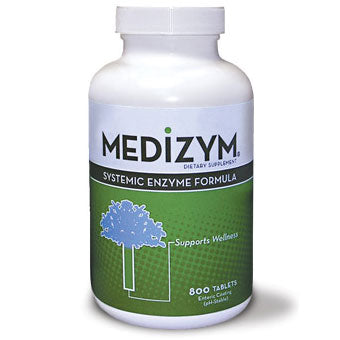 Medizym Systemic Enzyme Formula, 200 Tablets, Naturally Vitamins