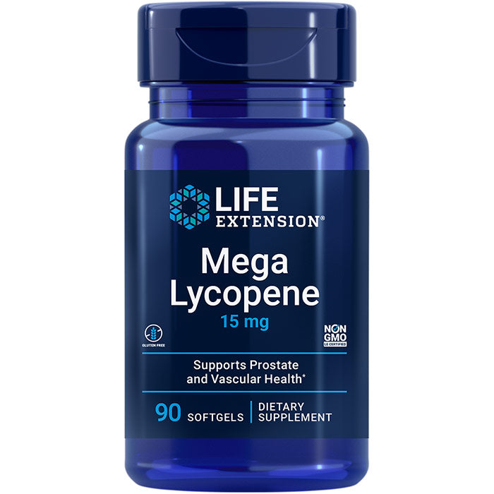 Mega Lycopene 15 mg, 90 Softgels, Life Extension