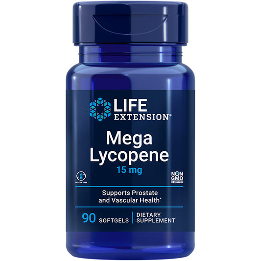 Mega Lycopene 15 mg, 90 Softgels, Life Extension