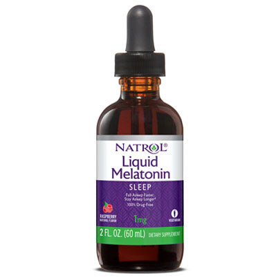 Melatonin Liquid 1 mg, 2 oz, Natrol