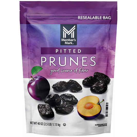 Member's Mark Dried Pitted Prunes, 40 oz (2.5 lb)