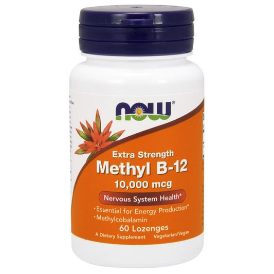 Methyl B-12 10,000 mcg, 60 Lozenges, NOW Foods