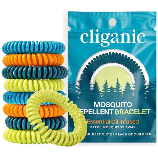 Mosquito Repellent Bands, 10 Pack, Cliganic