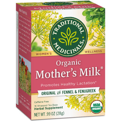 Organic Mother's Milk Tea, 16 Tea Bags, Traditional Medicinals Teas