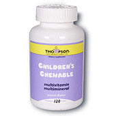 Multi Vitamin/Mineral Children's Chewable 120 tabs, Thompson Nutritional Products