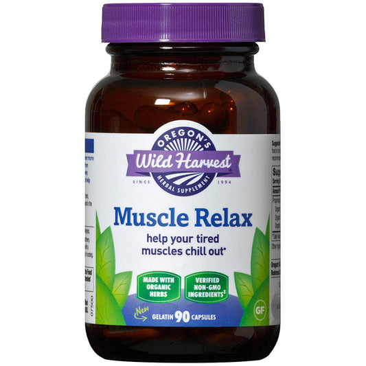 Muscle Relax, Organic, 90 Capsules, Oregon's Wild Harvest