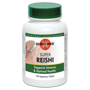 Mushroom Wisdom Super Reishi, 120 Tablets, Maitake Products Inc.