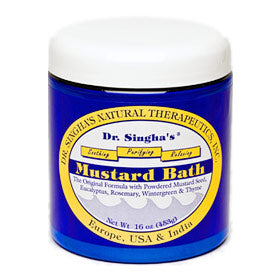 Mustard Bath, 16 oz, Dr. Singha's