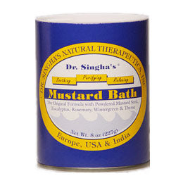 Mustard Bath, 8 oz, Dr. Singha's