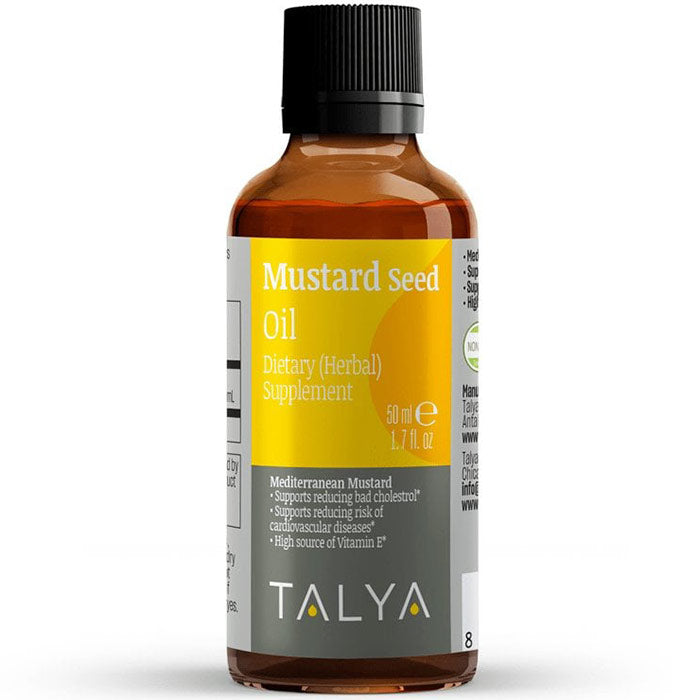 Mustard Seed Oil, 1.7 oz, Talya Herbal