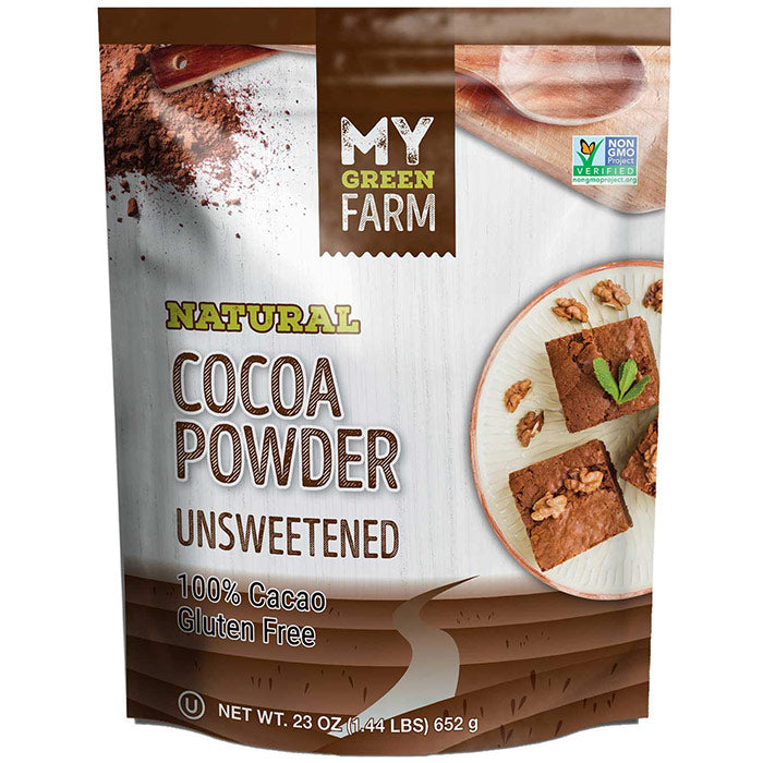 My Green Farm Cocoa Powder, Natural, Unsweetened, 23 oz (652 g)