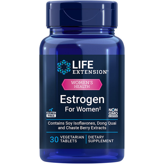 Estrogen for Women, 30 Vegetarian Tablets, Life Extension
