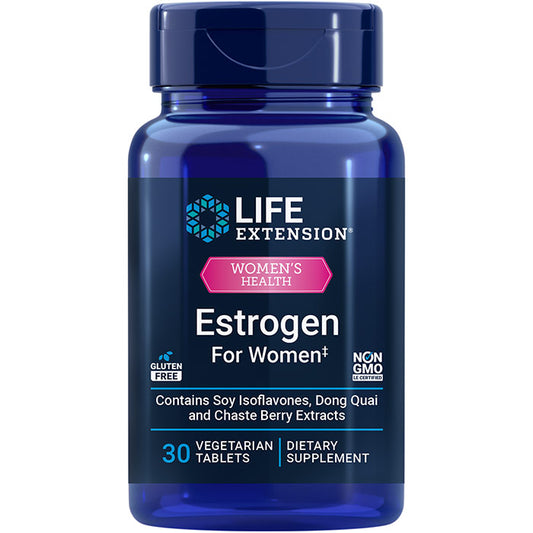 Estrogen for Women, 30 Vegetarian Tablets, Life Extension