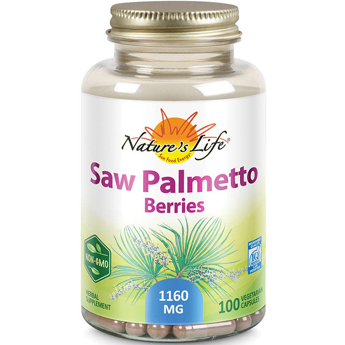 Saw Palmetto Berries, 100 Vegetarian Capsules, Nature's Life