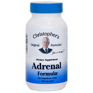 Adrenal Formula Capsule, 100 Vegicaps, Christopher's Original Formulas