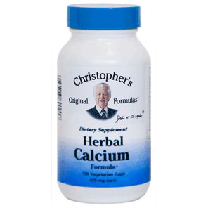 Herbal Calcium Formula Capsule, 100 Vegicaps, Christopher's Original Formulas