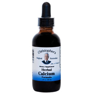 Herbal Calcium Extract Liquid, 2 oz, Christopher's Original Formulas