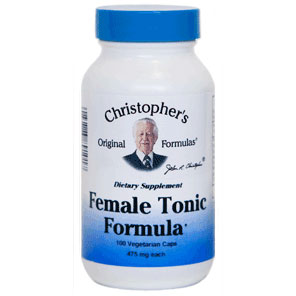 Female Tonic Formula Capsule, 100 Vegicaps, Christopher's Original Formulas