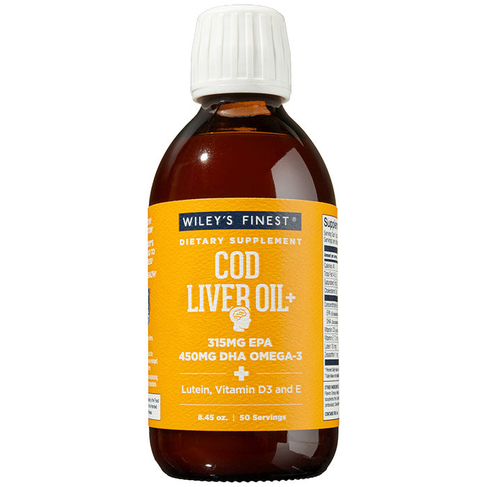 Nutriment Plus - Cod Liver Oil+, Value Size, 8.45 oz, Wiley's Finest