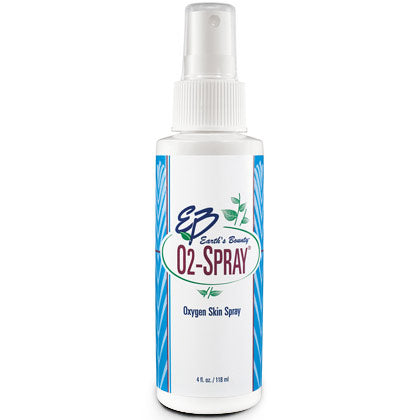 O2-Spray, Oxygen Skin Spray, 4 oz, Earth's Bounty