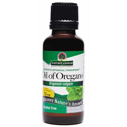 Oil Of Oregano Liquid Alcohol-Free, 1 oz, Nature's Answer