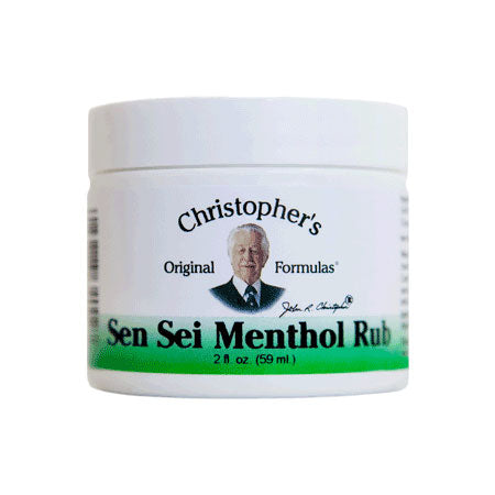 Sen Sei Menthol Rub Ointment, 2 oz, Christopher's Original Formulas