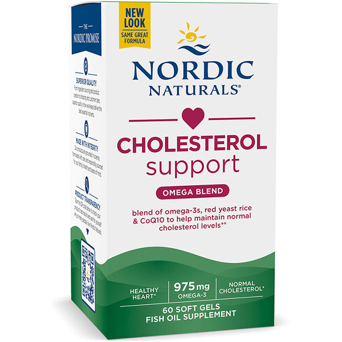 Cholesterol Support (Formerly Omega LDL), 60 Softgels, Nordic Naturals