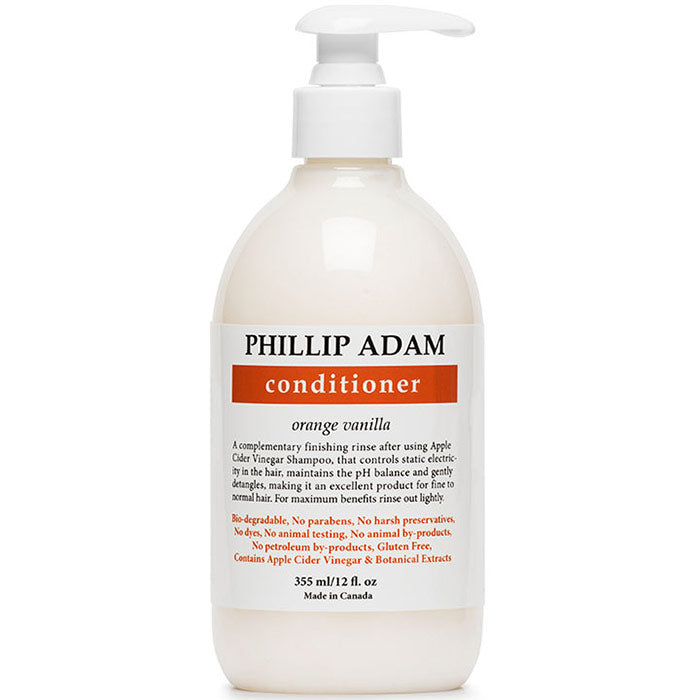 Orange Vanilla Conditioner, 12 oz, Phillip Adam