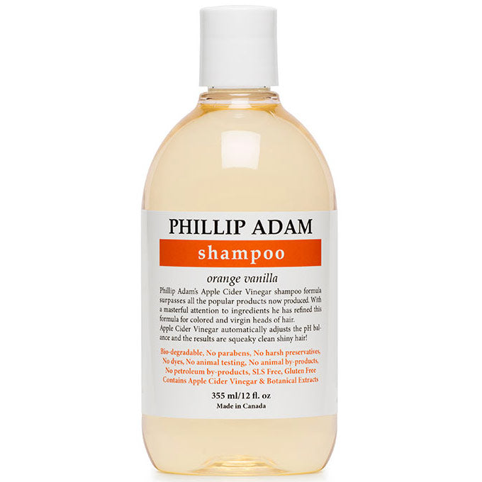 Orange Vanilla Shampoo, 12 oz, Phillip Adam