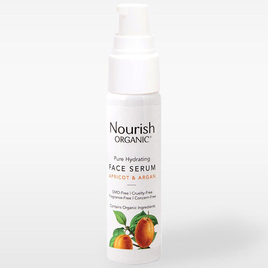 Pure Hydrating Face Serum, 0.7 oz, Nourish Organic