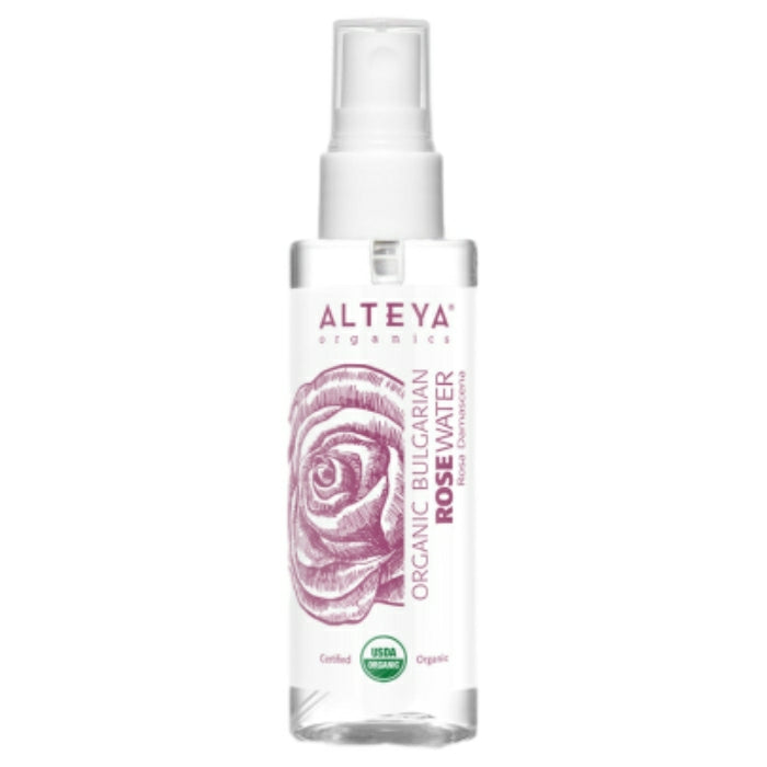 Organic Bulgarian Rose Water, 3.4 oz, Alteya Organics