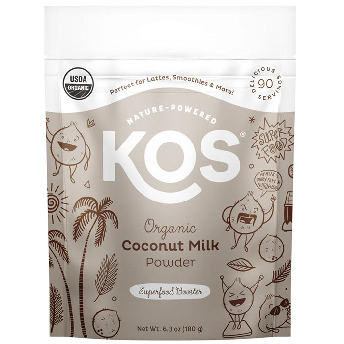 Organic Coconut Milk Powder, 6.3 oz (90 Servings), KOS