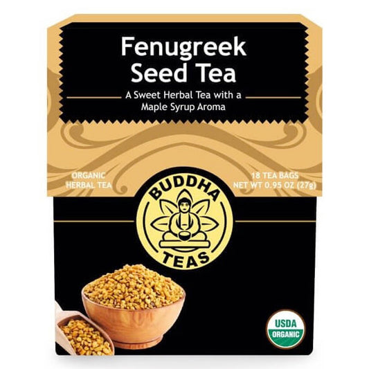 Organic Fenugreek Seed Tea, 18 Tea Bags, Buddha Teas