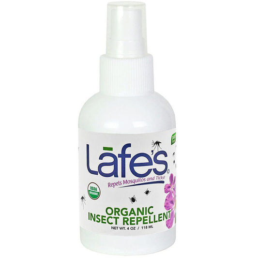 Organic Insect Repellent, 4 oz, Lafe's Natural BodyCare