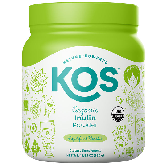 Organic Inulin Powder, 11.85 oz (112 Servings), KOS
