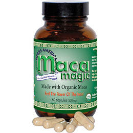 Organic Maca Express Energy 200 vegicaps from Maca Magic