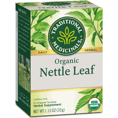 Organic Nettle Leaf Tea, 16 Tea Bags, Traditional Medicinals Teas