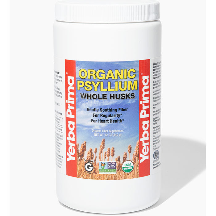 Organic Psyllium Whole Husks, 12 oz (340 g), Yerba Prima