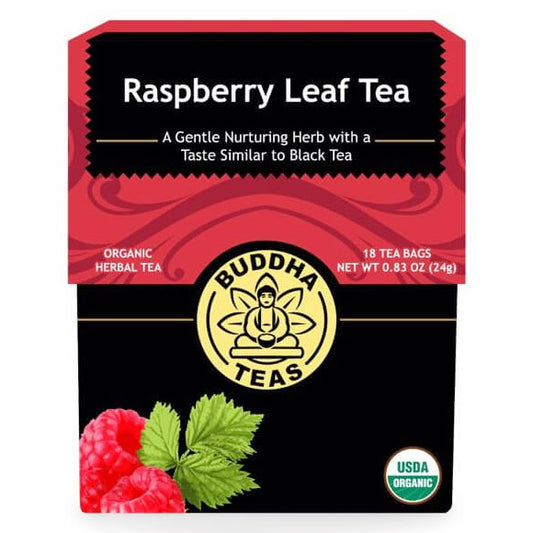 Organic Raspberry Leaf Tea, 18 Tea Bags, Buddha Teas