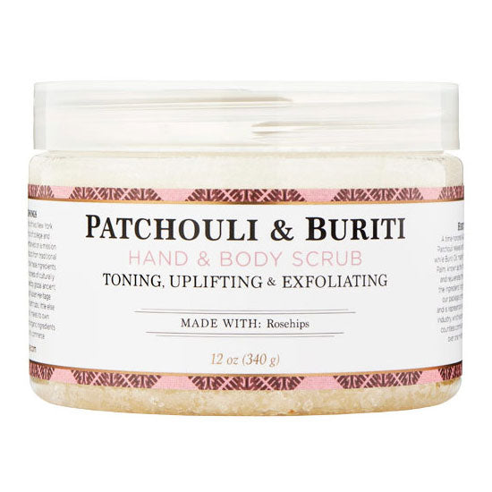 Patchouli & Buriti Hand & Body Scrub, 12 oz, Nubian Heritage