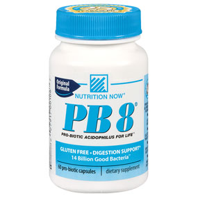 PB8 Original Formula, Pro-Biotic Acidophilus, 120 Capsules, Nutrition Now