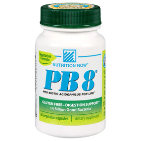 PB8 Vegetarian Formula, Pro-Biotic Acidophilus For Life, 120 Veggie Caps, Nutrition Now