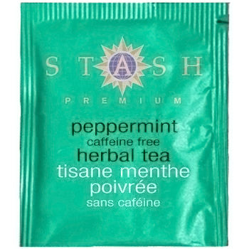 Premium Peppermint Herbal Tea, Caffeine Free, 20 Tea Bags, Stash Tea