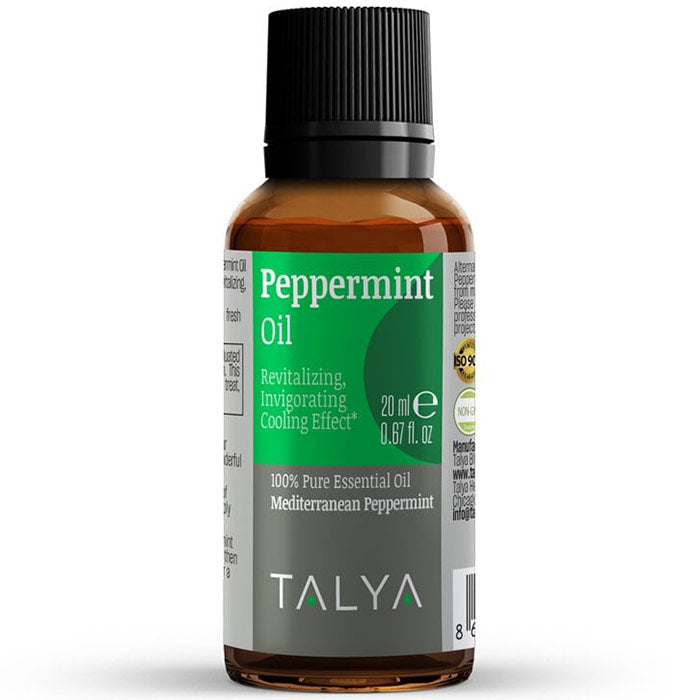 Peppermint Oil, Pure Essential Oil, 0.67 oz, Talya Herbal