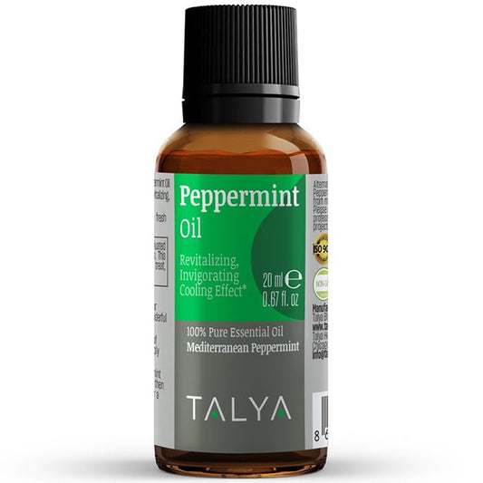 Peppermint Oil, Pure Essential Oil, 0.67 oz, Talya Herbal