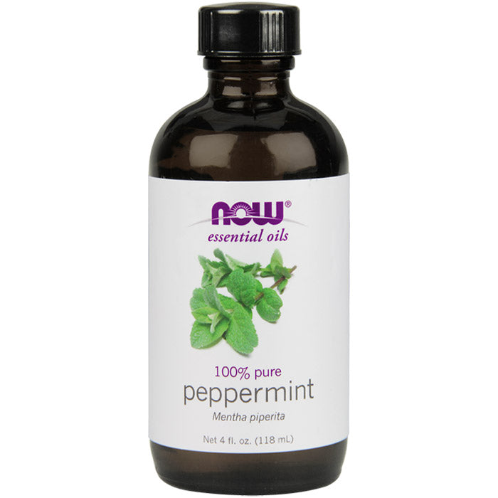 Peppermint Oil, 4 oz, NOW Foods