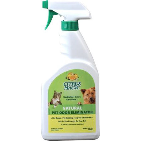 Pet Odor Eliminator Trigger Sprayer, 22 oz, Citrus Magic