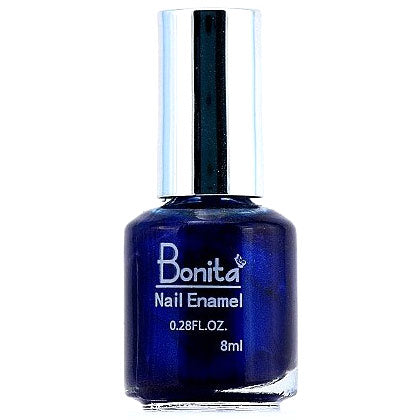 Bonita Petite Nail Enamel - Dark Tiffany, Mini Nail Polish, 0.28 oz (8 ml), Bonita Cosmetics