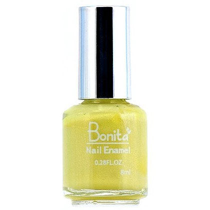 Bonita Petite Nail Enamel - Mint Vanilla, Mini Nail Polish, 0.28 oz (8 ml), Bonita Cosmetics