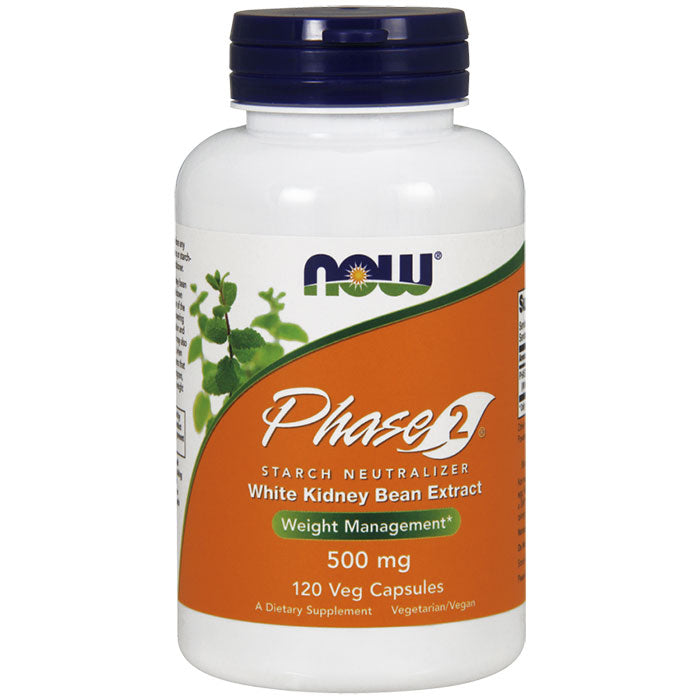 Phase 2 500mg Vegetarian 120 Vcaps, NOW Foods